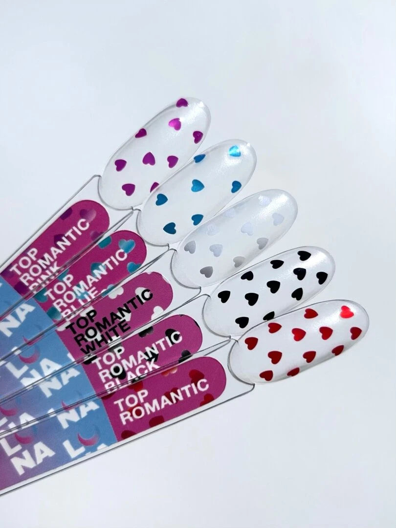 Top for gel polish Top Romantic White 13ml