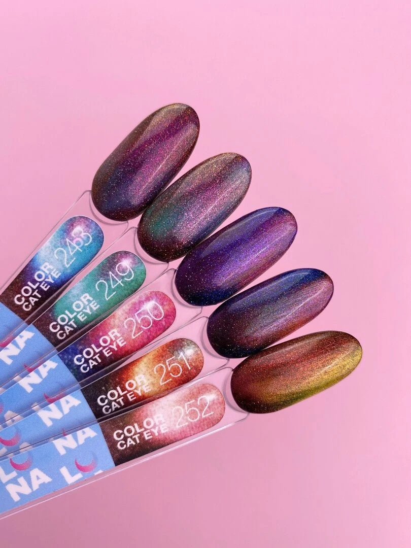 Gel polish Color Cat Eye №248