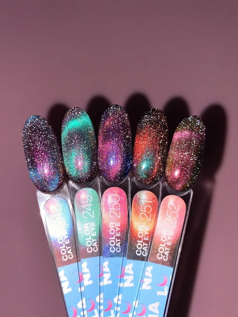 Gel polish Color Cat Eye №248