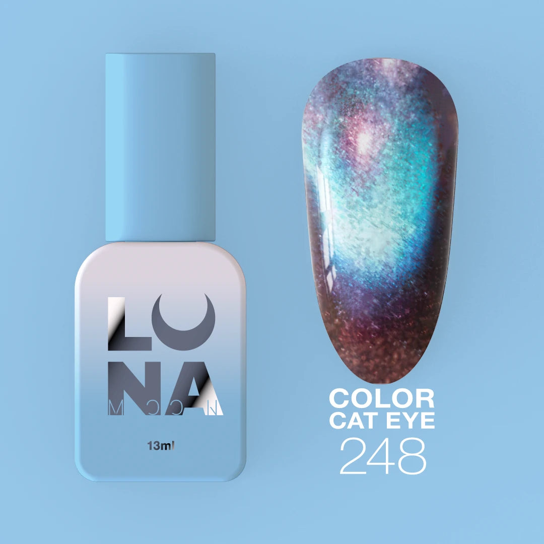 Gel polish Color Cat Eye №248