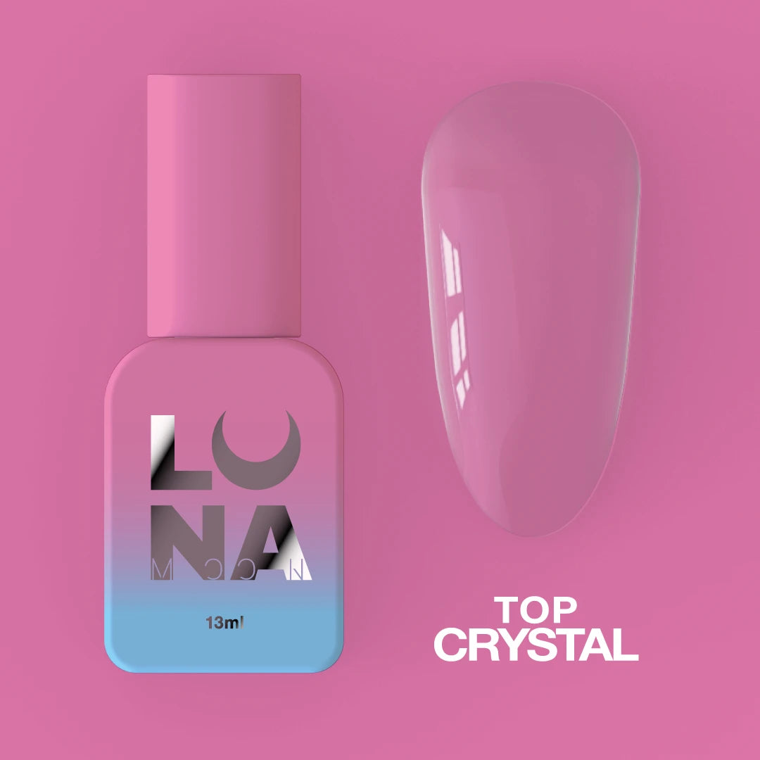 Top for gel polish without sticky layer Top Crystal 13ml