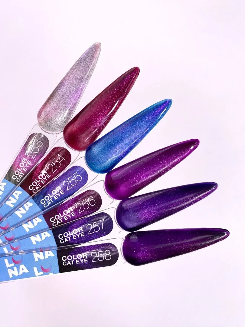 Gel polish Color Cat Eye №255