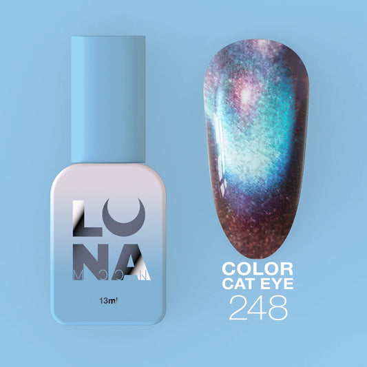 Gel polish Color Cat Eye №248