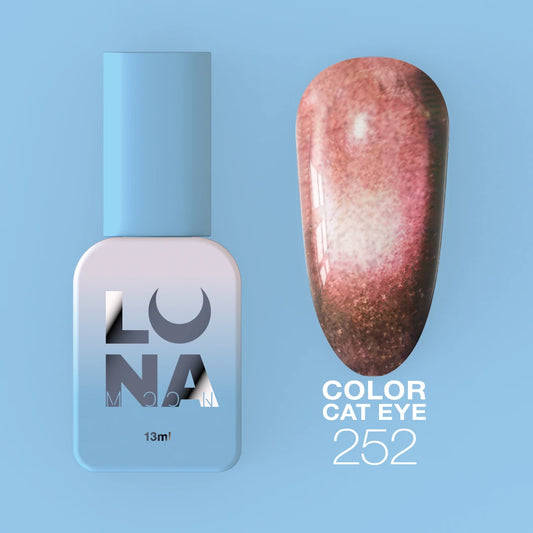 Gel polish Color Cat Eye №252