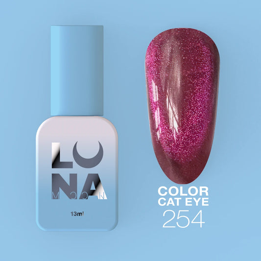 Gel polish Color Cat Eye №254